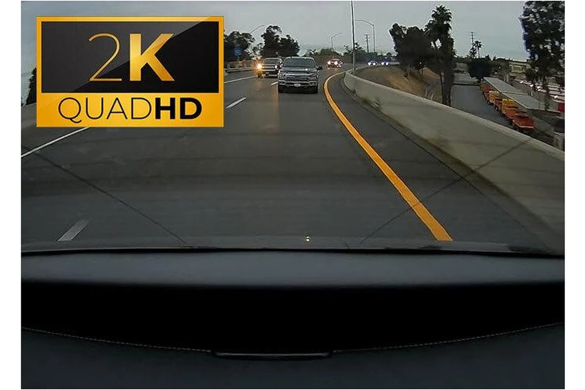 3 Channel 4K Dash Cam with WiFi & GPS – Front, Inside & Rear Recording, Sony Starvis Night Vision, Supercapacitor Power, Hardwire Kit Included