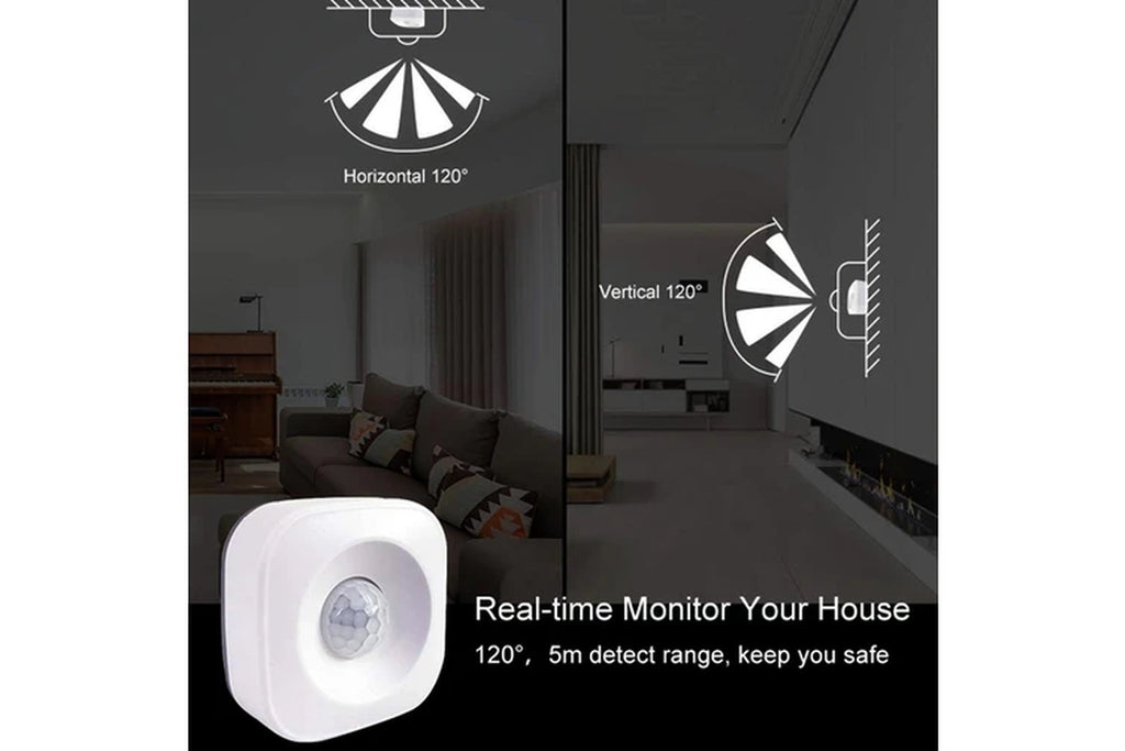Wifi PIR Motion Sensor Wireless Passive Infrared Detector Security Burglar Alarm Sensor Tuya APP Control Smart Home Security System