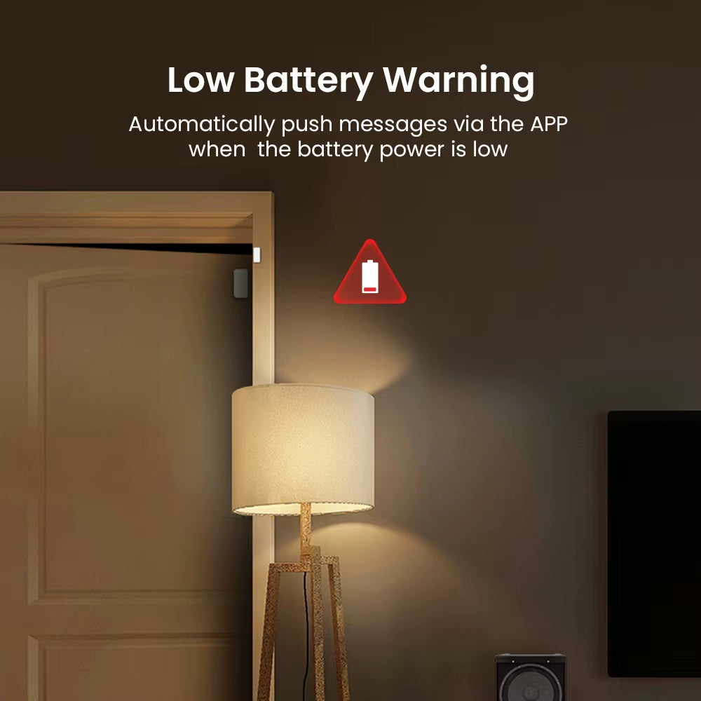 Fastcon SR4D Smart Home Security System Door Sensor Magnetic Anti-Theft Alarm Door Window Senso