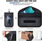 Faraday Box & Pouch for Car Keys – 2-Pack RFID Signal Blocking Keyless Entry Anti-Theft Protector