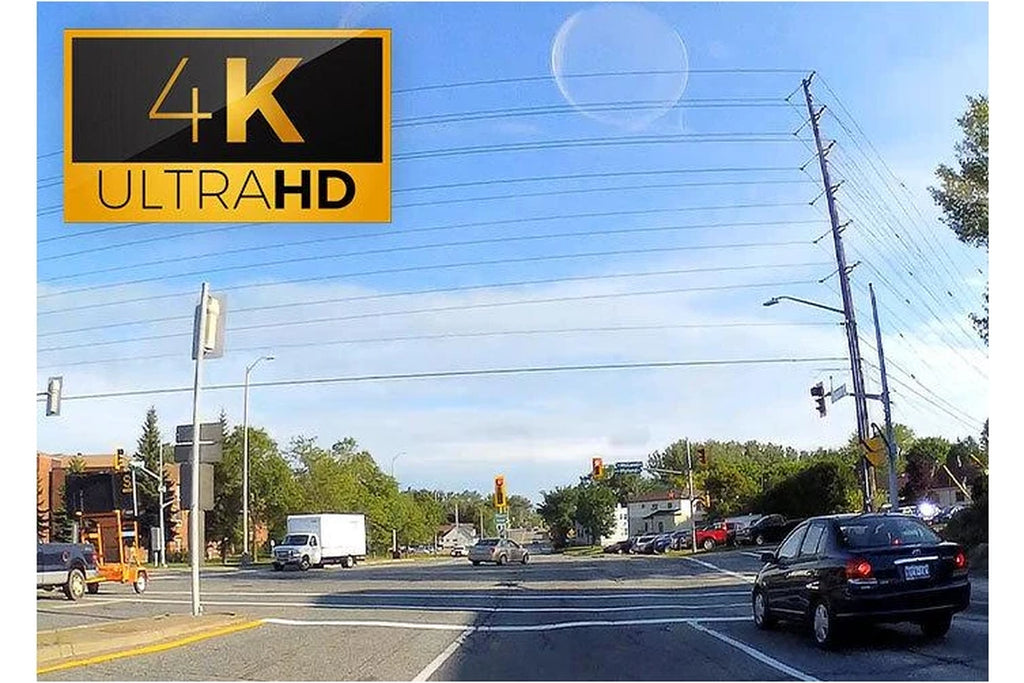 3 Channel 4K Dash Cam with WiFi & GPS – Front, Inside & Rear Recording, Sony Starvis Night Vision, Supercapacitor Power, Hardwire Kit Included