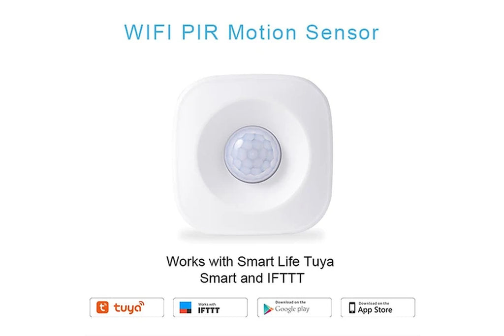 Wifi PIR Motion Sensor Wireless Passive Infrared Detector Security Burglar Alarm Sensor Tuya APP Control Smart Home Security System