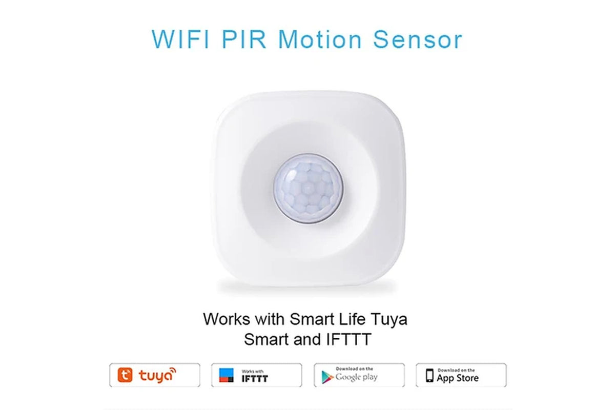 Wifi PIR Motion Sensor Wireless Passive Infrared Detector Security Burglar Alarm Sensor Tuya APP Control Smart Home Security System