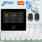 Tuya Smart Home Security System Wireless WIFI 4G Home Burglar Security Protection Alarm with Motion Detector Door Sensor
