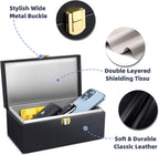 Faraday Box & Pouch for Car Keys – 2-Pack RFID Signal Blocking Keyless Entry Anti-Theft Protector