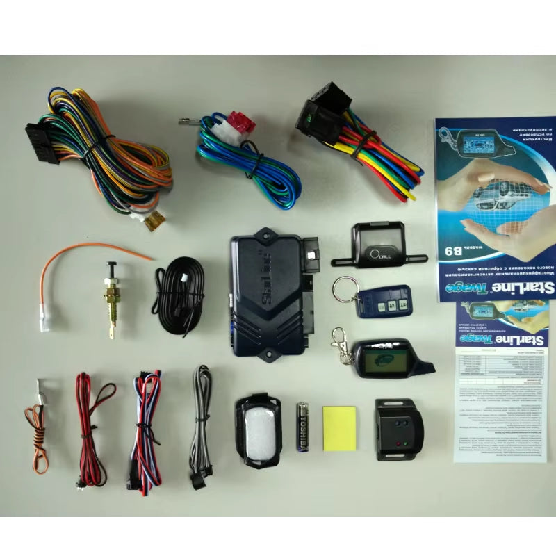 Twage B9 Remote Control Car Dual-Use Anti-Theft Alarm System for Starline B9 Car Alarm System