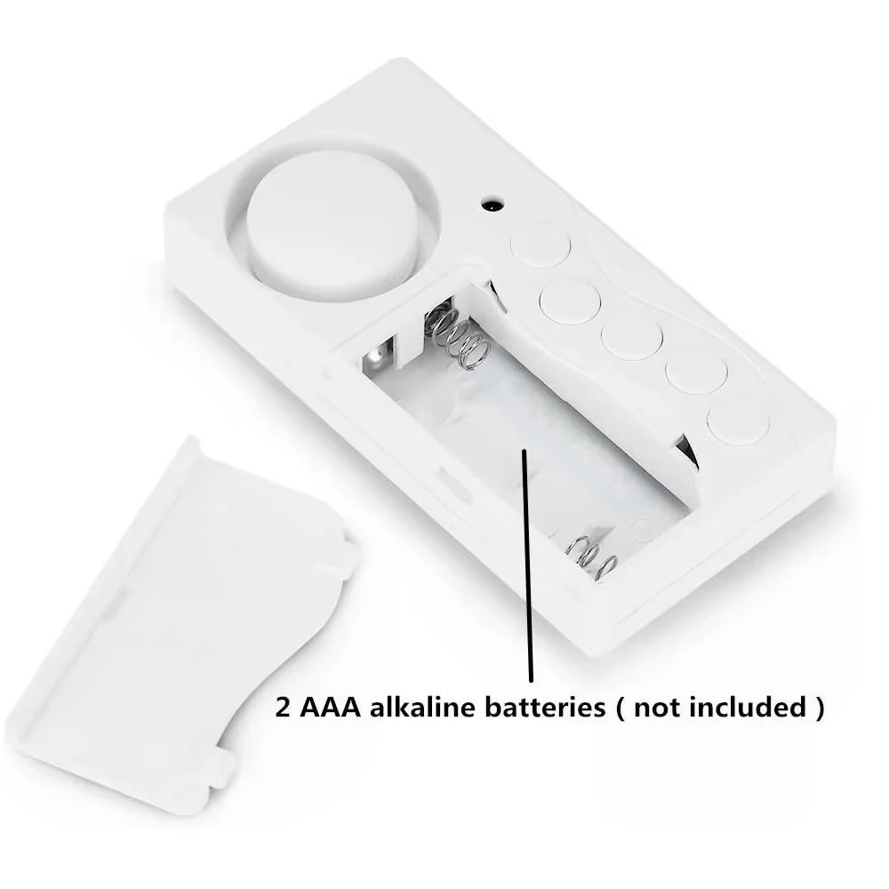 Zexmte Door Window Security Alarm Wireless Time Delay Door Opening Sensor Anti-Theft Smart Home Refrigerator Security Protection