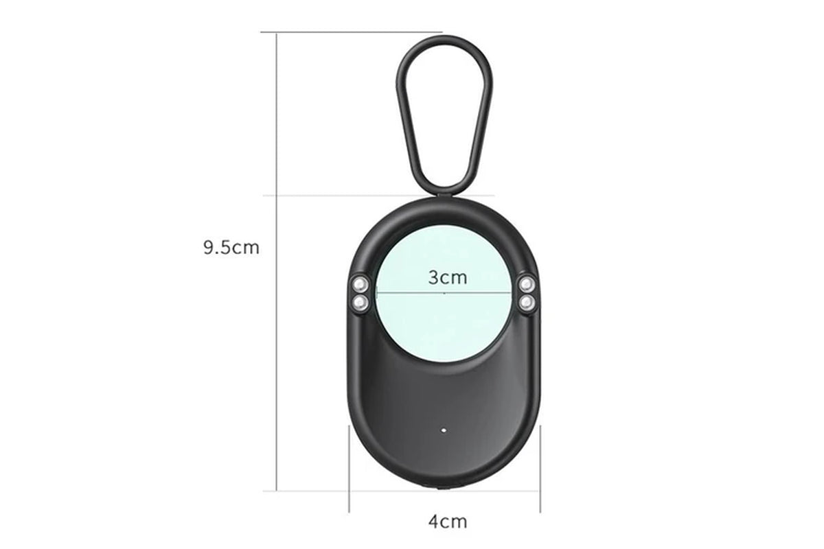 Hidden Camera Detector & Bug Detector Wireless Signal Finder for Home Office Hotel Privacy Protection for Travel & Security -Black