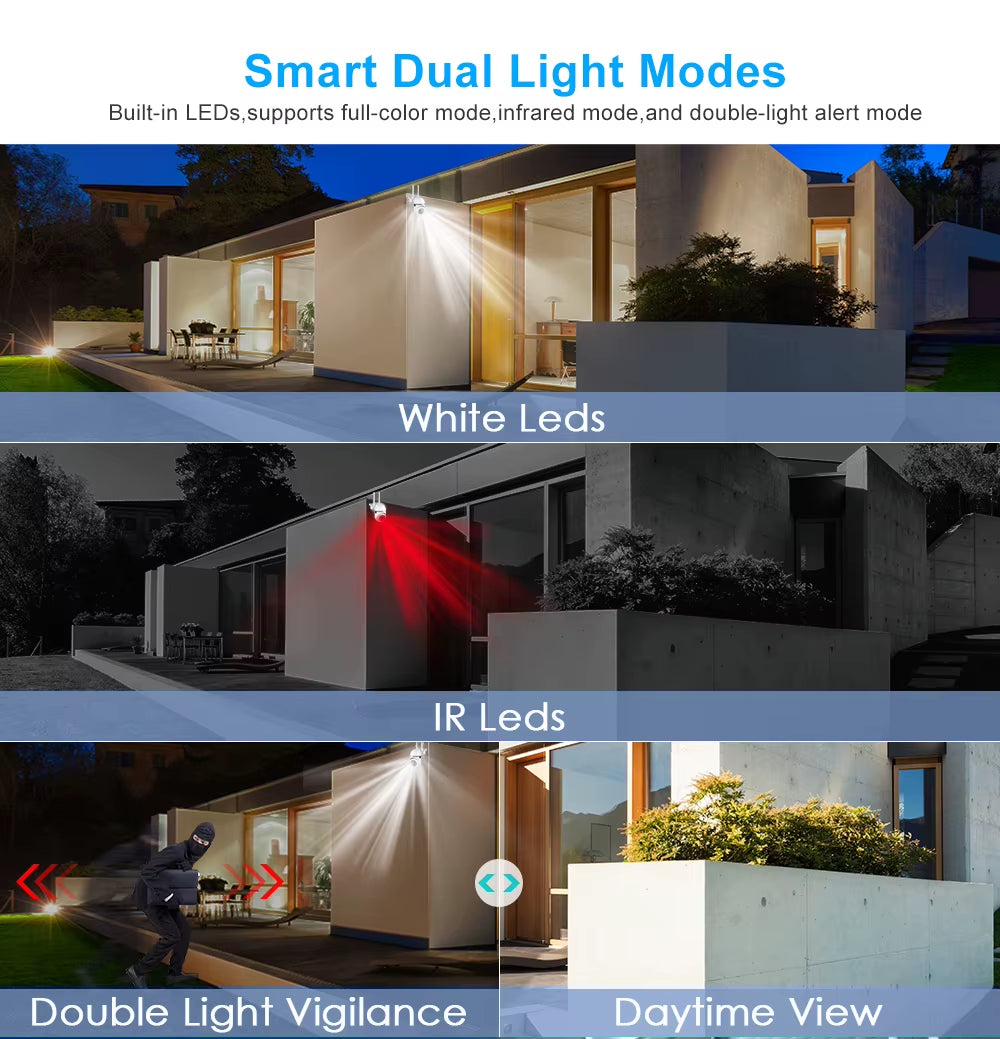 Wifi 1080P HD Excellent Version Indoor Outdoor 360 Degree Wireless Camera