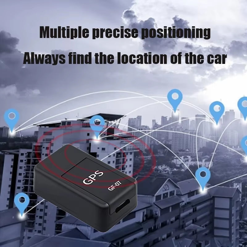 Car GPS Tracker GF07 Vehicle GPS Locator Strong Magnetic Real-Time GPS Tracking Device Anti-Lost Alarm GPS Position APP