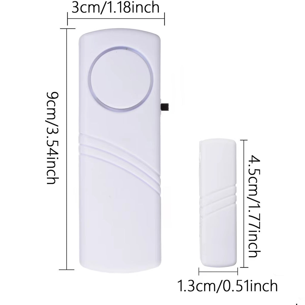 2Pcs-Wireless Door Window Magnetic Sensor Alarm Detectors Home Security Alarm System
