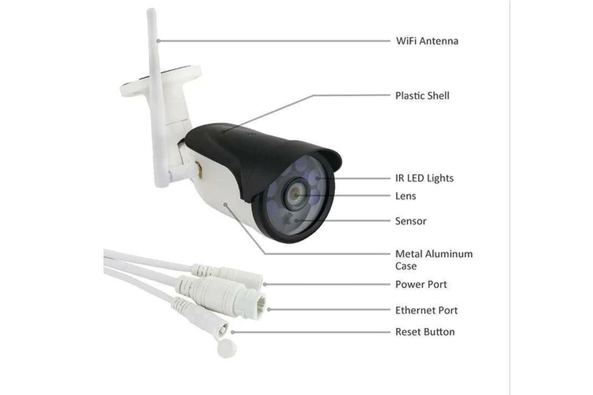 2-WAY Audio Outdoor Wireless Security Camera