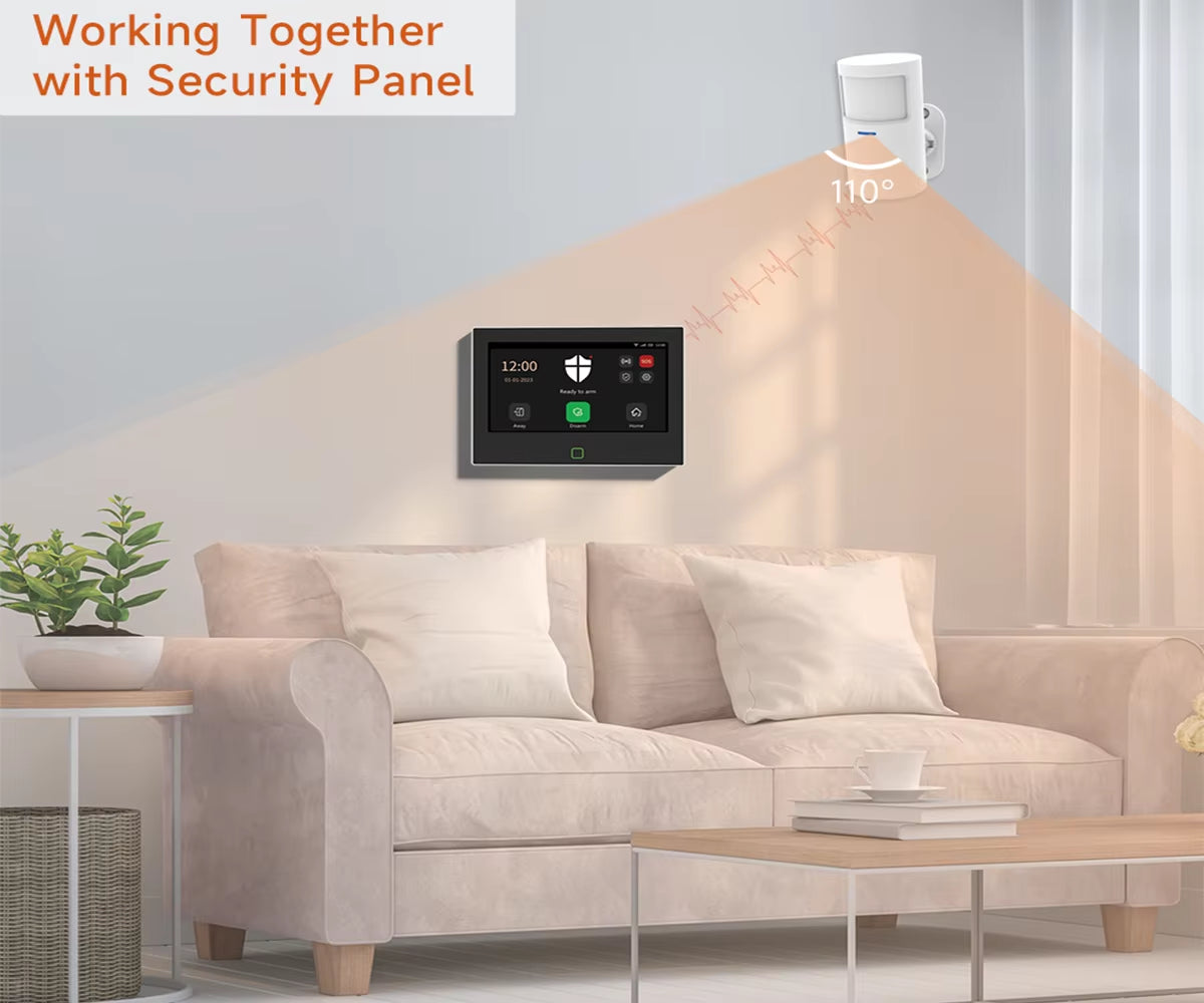 Tuya Smart Home Security System Wireless WIFI 4G Home Burglar Security Protection Alarm with Motion Detector Door Sensor