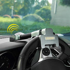 Steering Wheel Lock Universal Car anti Theft Security Alarm Closure Retractable Anti-Theft Protection